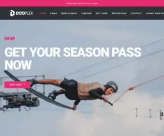 Dooplek.si(Slovenski full size wakepark) Screenshot