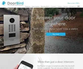Doorbird.com(Video door intercom and video doorbell for iOS) Screenshot