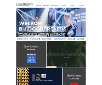 Doorbrekers.nl(Welkom bij DoorBrekers. DoorBrekers) Screenshot
