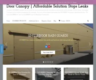 Doorbrim.com(DOORBRIM door canopy or hood) Screenshot