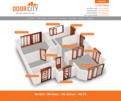 Doorcity.com.au(Solid Timber Doors) Screenshot