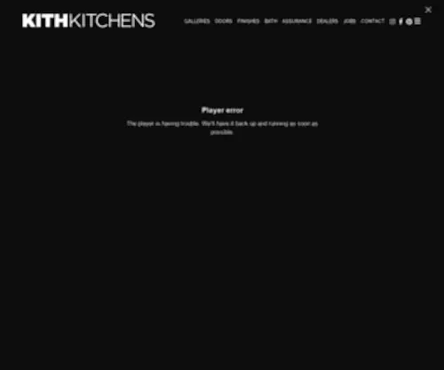Doorcomponentsllc.com(KITH Kitchens) Screenshot