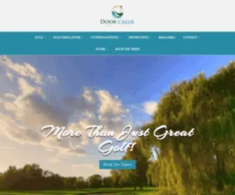 Doorcreekgolfcourse.com(Door Creek Golf Course) Screenshot