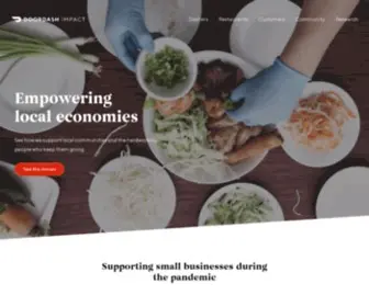 Doordashimpact.com(Products) Screenshot