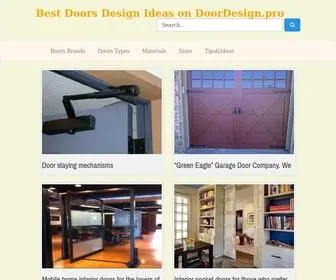 Doordesign.pro(Interior & Exterior Doors Design Tips) Screenshot