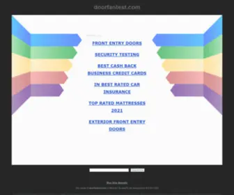 Doorfantest.com(doorfantest) Screenshot