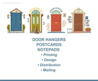 Doorhangersaz.com(Door to Door Flyer Service 602.482.1142) Screenshot