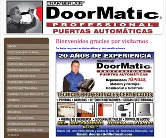 Doormatic.com.mx(Bienvenidos gracias por visitarnos) Screenshot