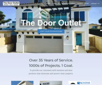 Dooroutlet.net(The Door Outlet) Screenshot