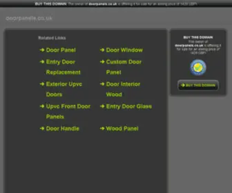 Doorpanels.co.uk(doorpanels) Screenshot