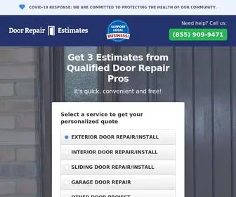 Doorrepairestimates.com(Door Repair) Screenshot