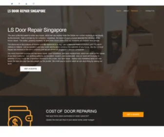Doorrepairsingapore.com(Door Frame & Door Repair Service Singapore) Screenshot