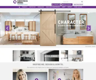 Doors.com.au(Corinthian Doors) Screenshot