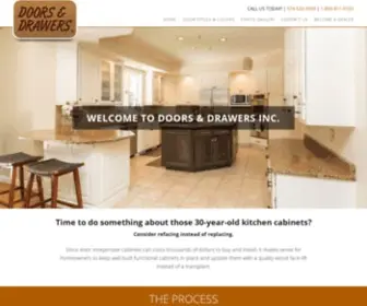 Doorsanddrawersinc.com(Hardwood Cabinet Door And Drawer Refacing Goshen Indiana) Screenshot