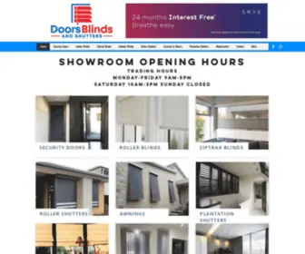 Doorsblindsandshutters.com.au(Doors Blinds Shutter) Screenshot