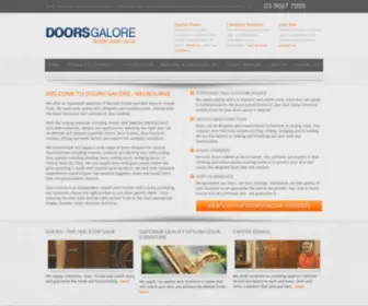 DoorsDoors.com.au(Doors Galore Melbourne) Screenshot