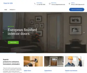 Doorsforusa.com(Doors For USA) Screenshot