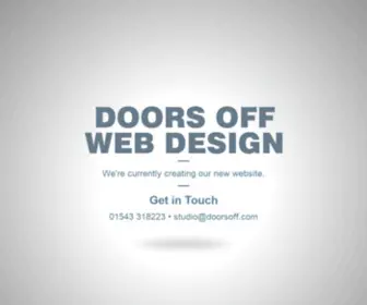 Doorsoff.co.uk(Doors Off Web Design) Screenshot