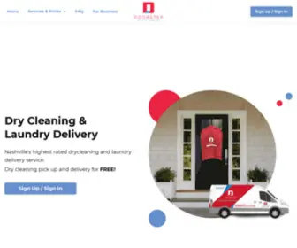 Doorstepdrycleaning.com(Doorstep Drycleaning) Screenshot