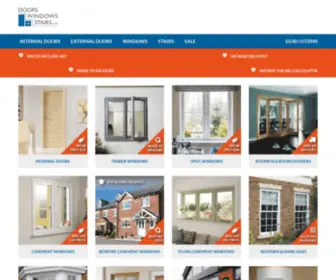 Doorswindowsstairs.co.uk(Buy Windows & Doors Online Today) Screenshot