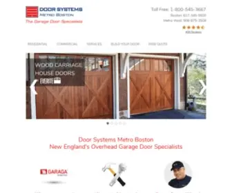 Doorsys.com(Garage Doors & Door Openers Boston) Screenshot