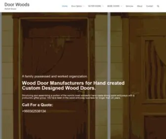 Doorwoods.com(Stylish Doors) Screenshot