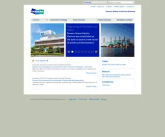 Doosan-Vina.com(Doosan) Screenshot