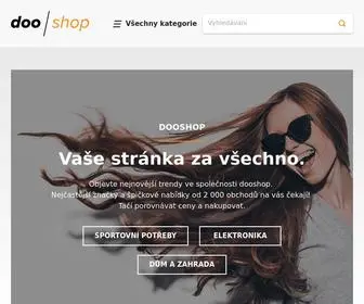 Dooshop.cz(Dooshop, your Shopping-Portal) Screenshot