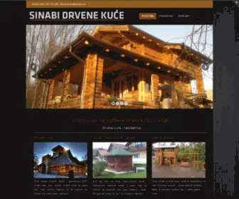 Doosinabi.com(Drvene Kuce DOO Sinabi) Screenshot