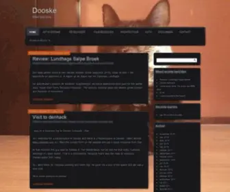 Dooske.nl(Weer een blog) Screenshot