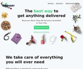 Doovery.com(Home Delivery Service in Gandhinagar) Screenshot