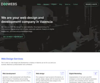 Doowebs.eu(→ WEB Design in Valencia) Screenshot