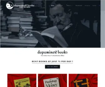 Dopaminerbooks.com(A Book For A Rupee) Screenshot