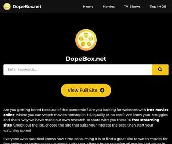 Dopebox.net(Watch TV Online Streaming) Screenshot