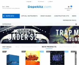 Dopekitz.com(Drums) Screenshot