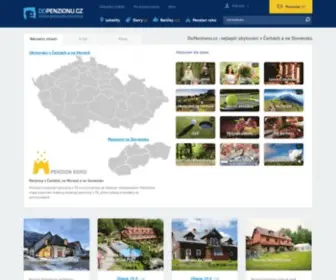 Dopenzionu.cz(Penziony v ČR a SR) Screenshot