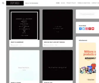 Dopeskull.com(END IS THE BEGINNING) Screenshot