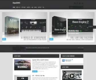 Dopevst.com(Beatmaking Production Software) Screenshot