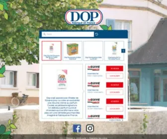 Dop.fr(Shampoings et gel douches fabriqués en France) Screenshot