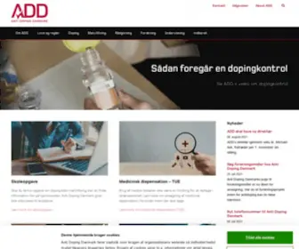 Doping.dk(Anti Doping Danmark) Screenshot