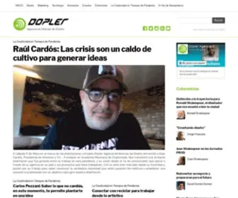 Doplerweb.com(DOPLER. Agencia de Noticias de Diseño) Screenshot