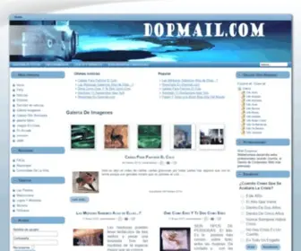 Dopmail.com(Portal Informativo Descargas Sofware Cracks Seriales gifs fotos) Screenshot