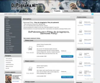 Dopobrania.net(Filmy do ściągnięcia) Screenshot