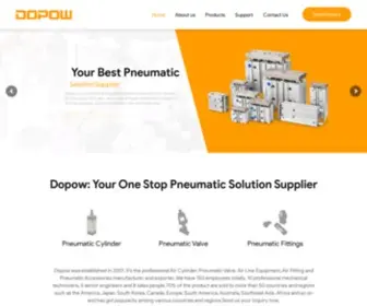 Dopow.com(One Stop Pneumatic Solution Supplier in China) Screenshot