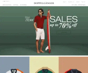 Doppelganger.it(Abbigliamento uomo online) Screenshot