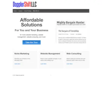 Dopplershiftllc.com(Web publishing) Screenshot