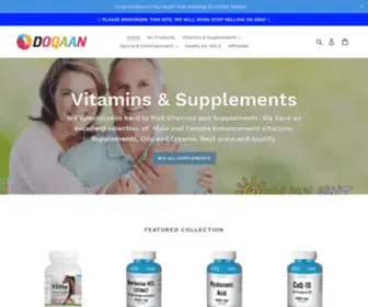 Doqaan.com(Vitamins and Supplements) Screenshot