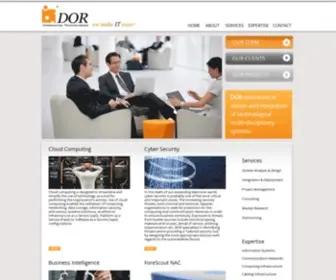 Dor-IT.com(DOR Information Technologies Ltd) Screenshot