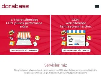 Dorabase.com(Veri Merkezi) Screenshot