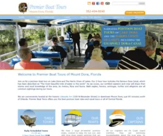 Doracanaltour.com(Premier Boat Tours) Screenshot